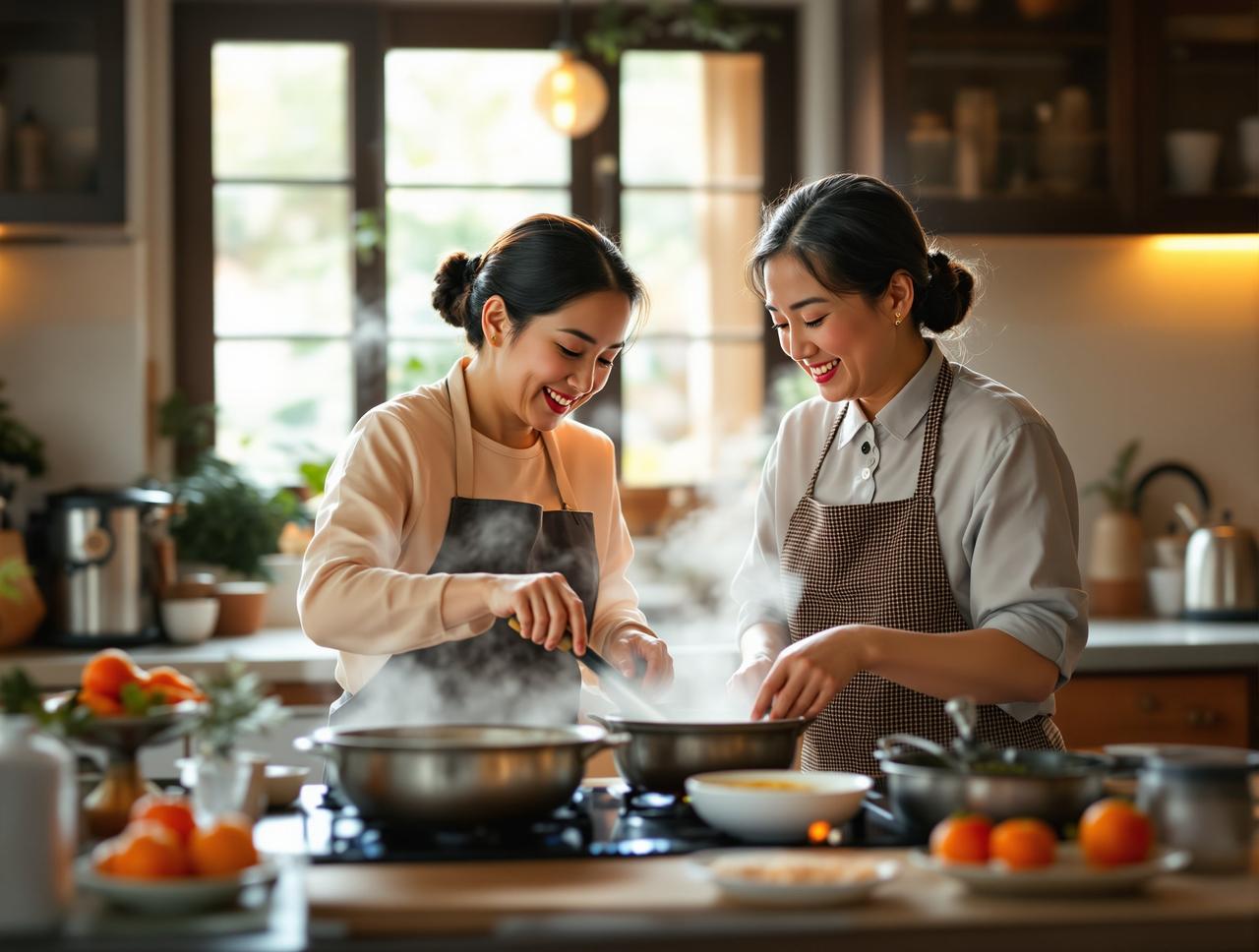 AI小短剧婆媳温情题材